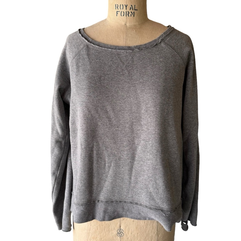 PJ Salvage Grey Crewneck Sweatshirt